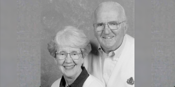 Harry ('40) and Jan Schwab ('46) Brown
