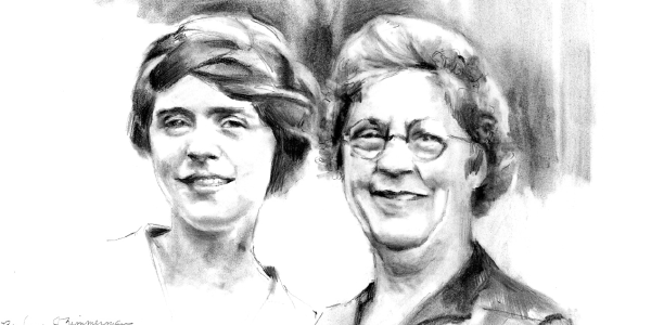 Sadie Ralston and Dorothy Ralston Manchester